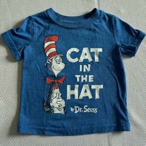 Jumping Beans Blue Cat in the Hat T-Shirt